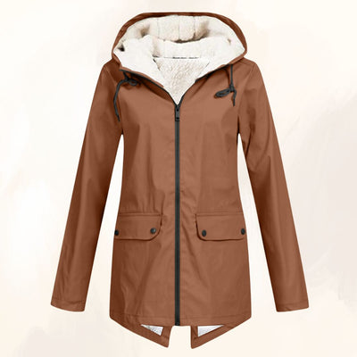 Diane | Coat Fluffy Fur Lining