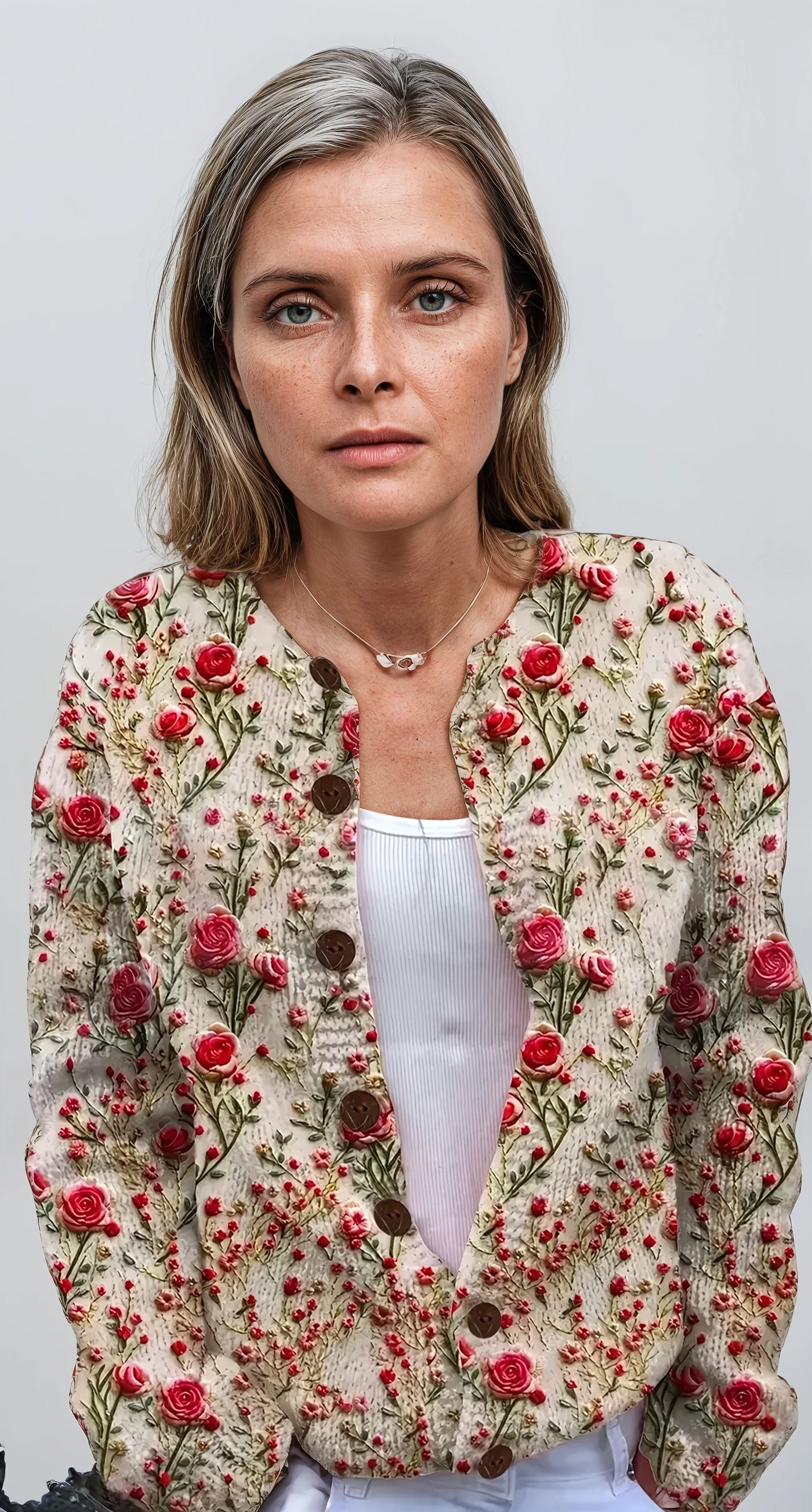 Daisy | Gilet fleuri