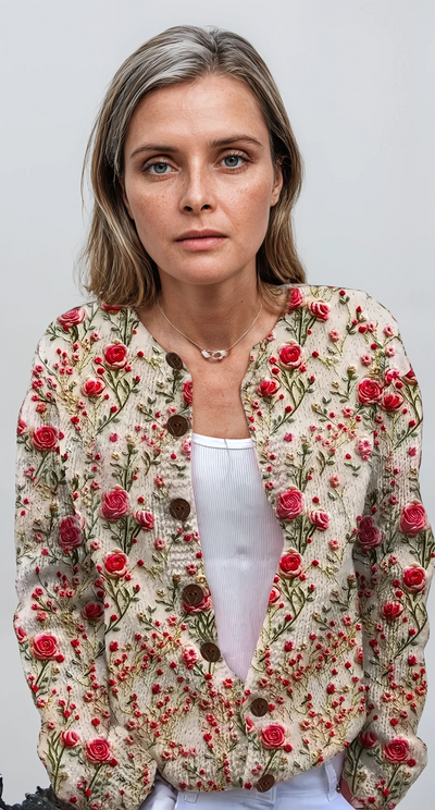 Daisy | Gilet fleuri