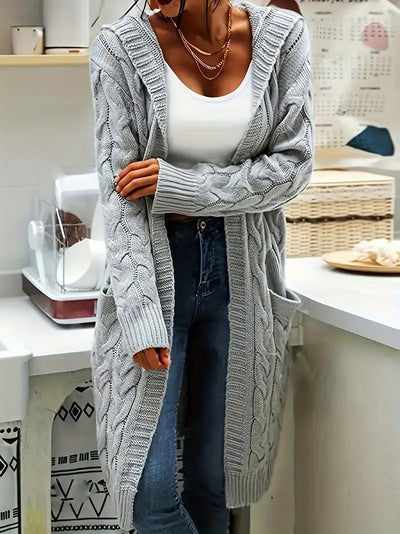 Valerie | Long Knit Cardigan
