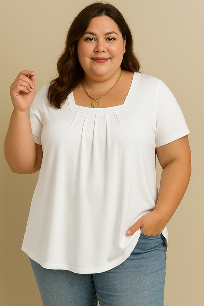 Mindy | Blouse Plissée Élégante