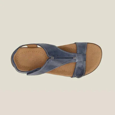 Giulia - Sandales orthopédiques en cuir décontractées