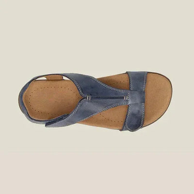 Giulia - Sandales orthopédiques en cuir décontractées