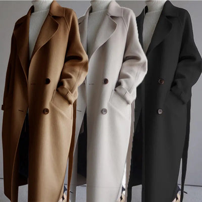 Nicky | Manteau Trench en Cachemire