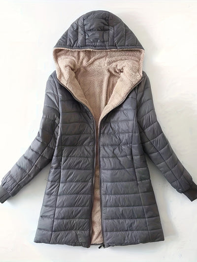 Michèle | Manteau Long Imperméable et Élégant