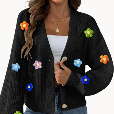 Ann | Cardigan Imprimé Floral