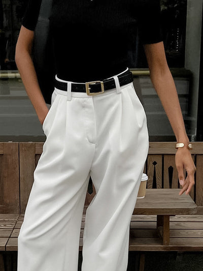 Theodora | Pantalon à Jambes Larges