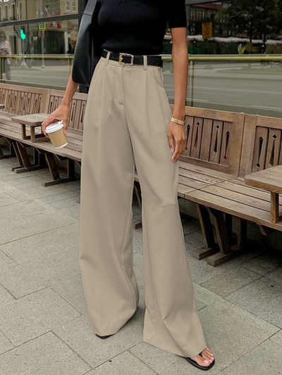 Theodora | Pantalon à Jambes Larges