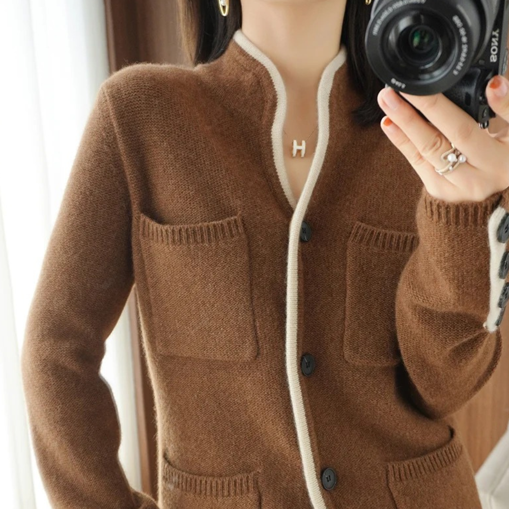Kathleen | Cardigan en cachemire
