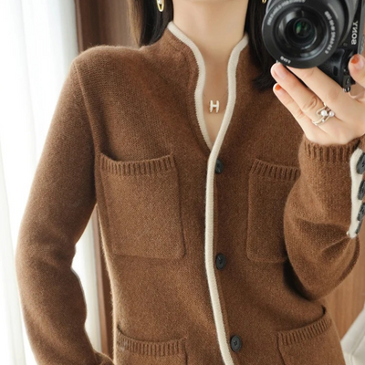 Kathleen | Cardigan en cachemire