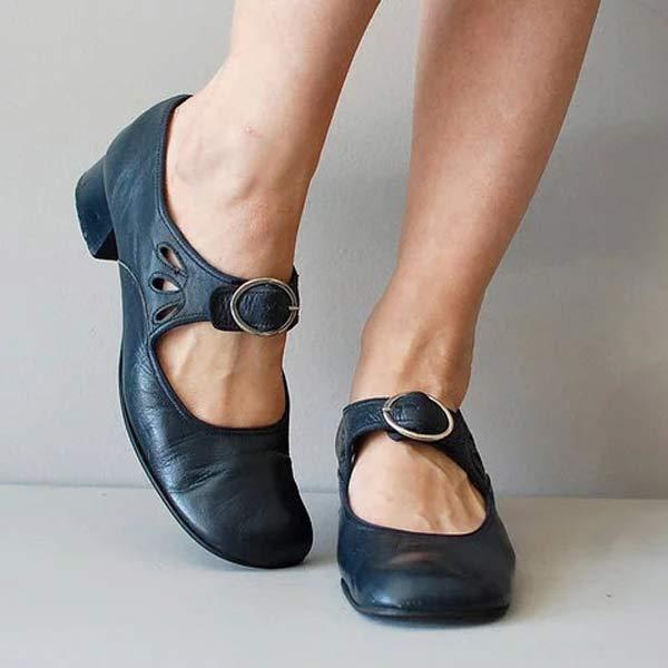 Lucia - Sandales orthopédiques en cuir chic