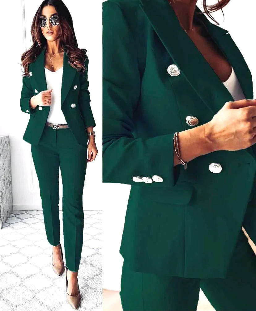 Charlotte | Italian 2-Piece Blazer Suit