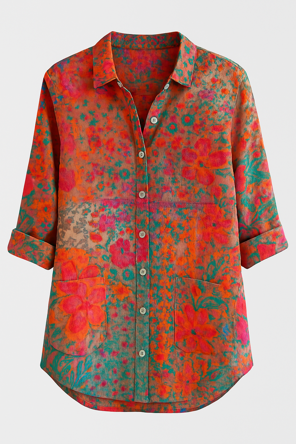 Jasmin | Blouse Patchwork Bohème