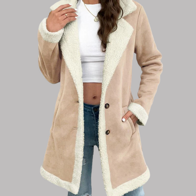 Amelia | Coat with Sherpa Lining