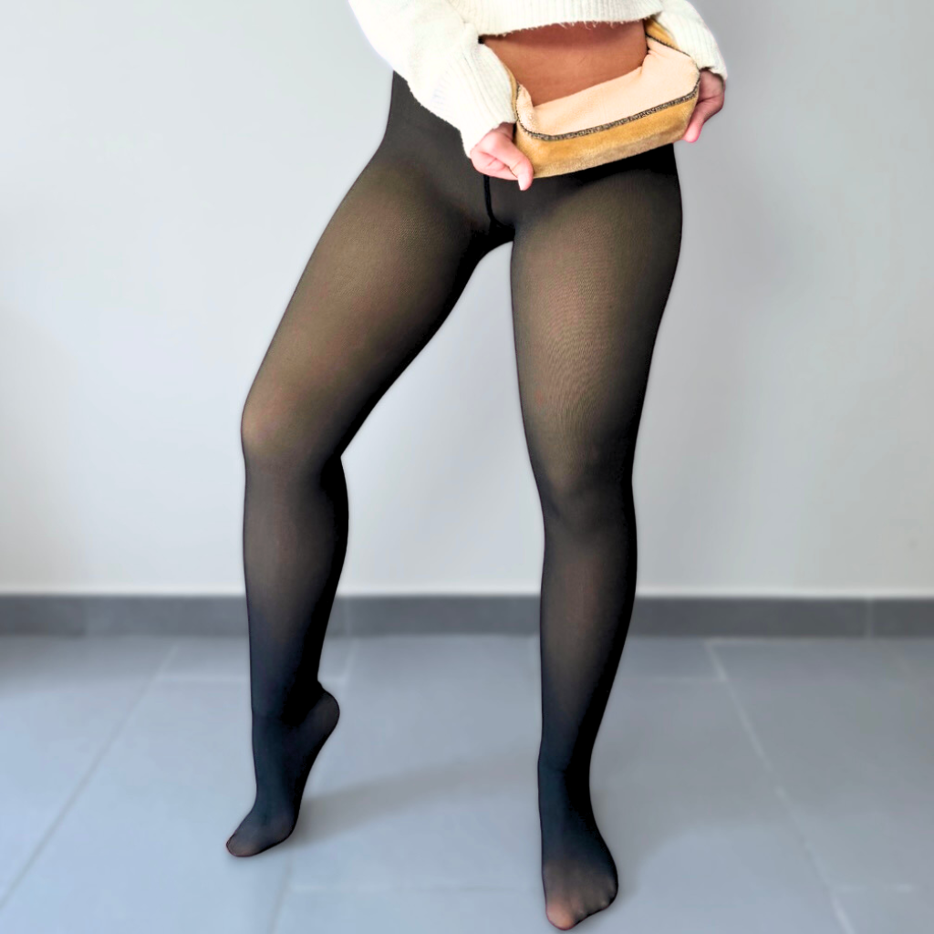 Deena | Collants Polaire Effet Transparent