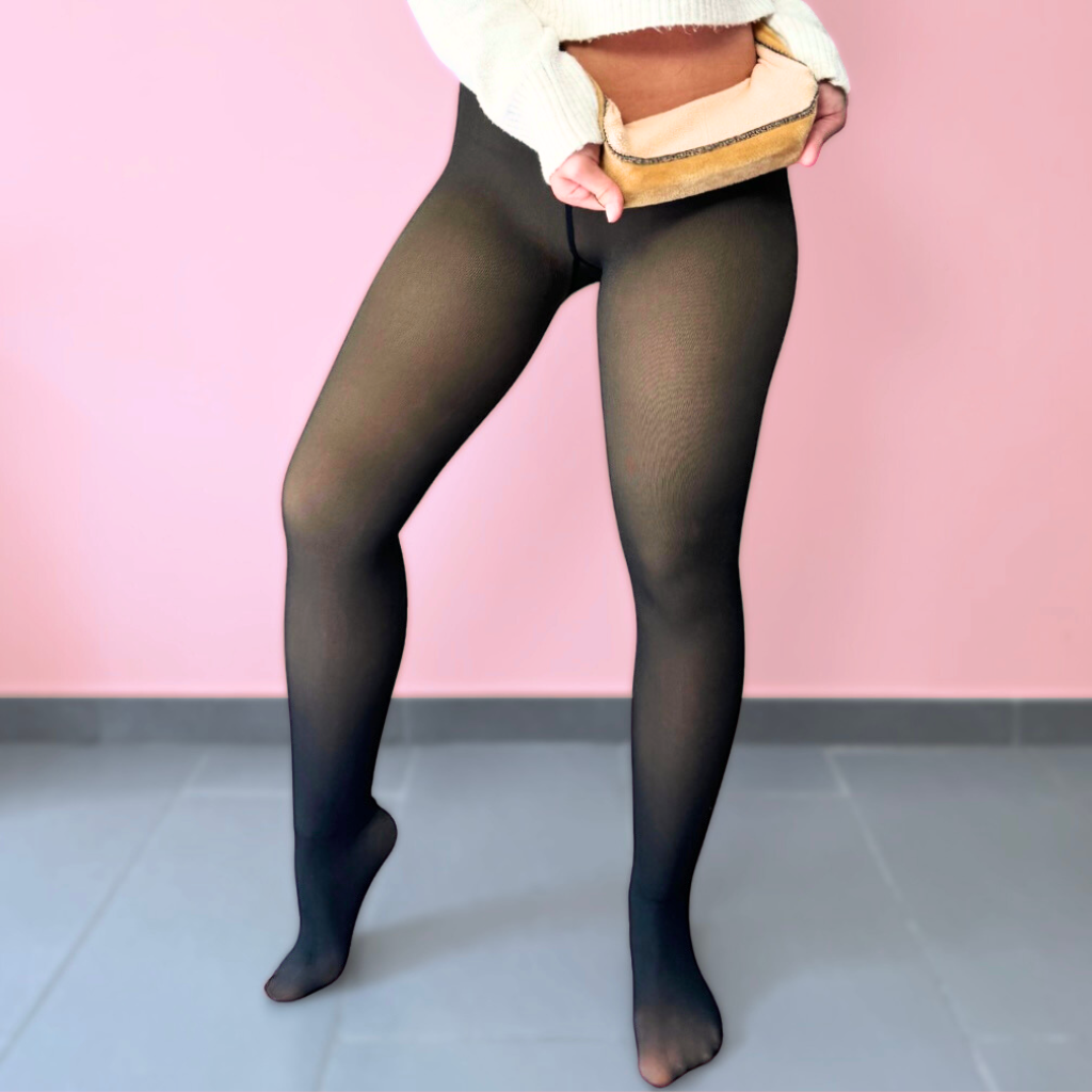 Deena | Collants Polaire Effet Transparent