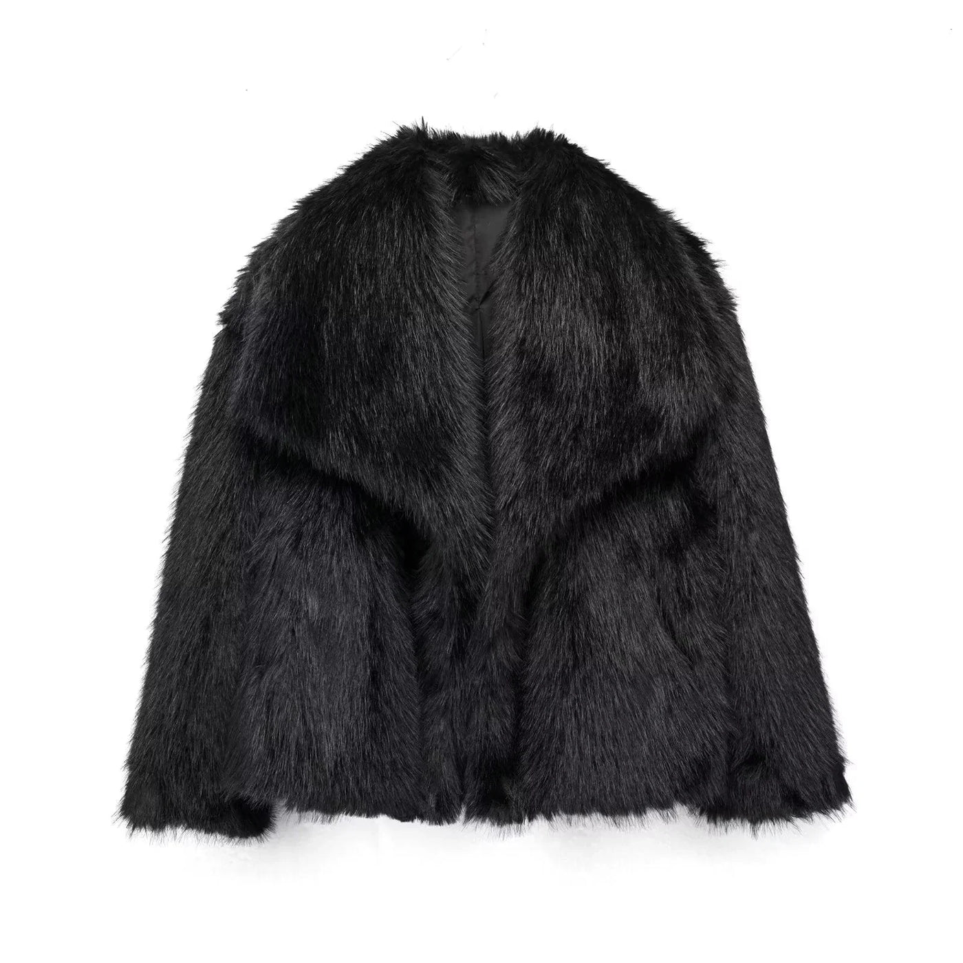 Alena | Manteau en Fausse Fourrure Élégant