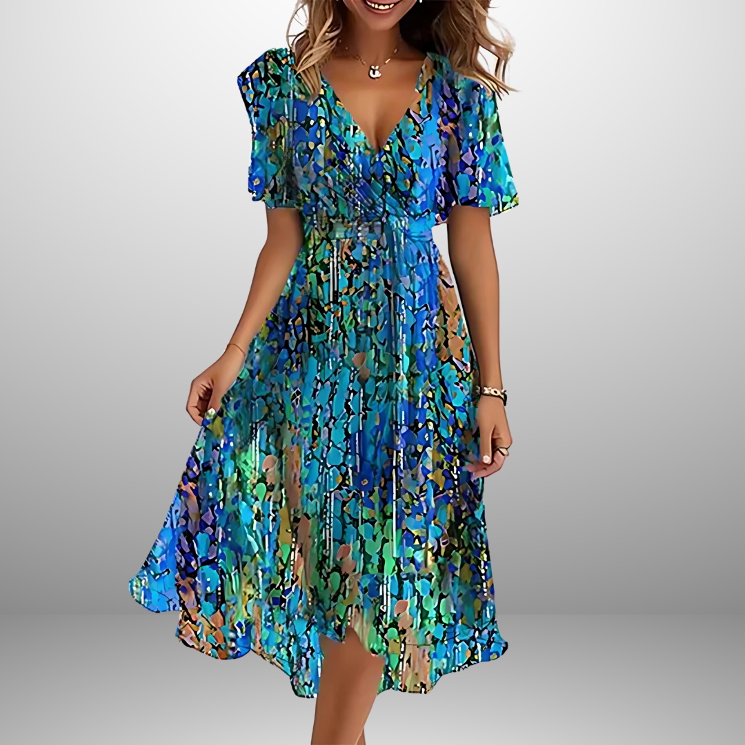 Sofia™ | Robe de Printemps Colorée
