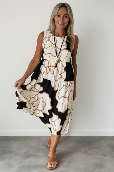 Avelora | Robe Maxi Épanouissante