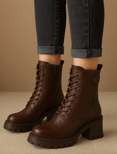 Ruby | Bottes en cuir confortables