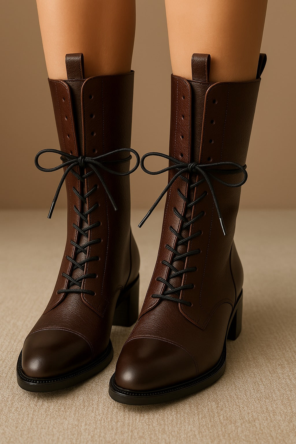 Rita | Ballerines plates en cuir