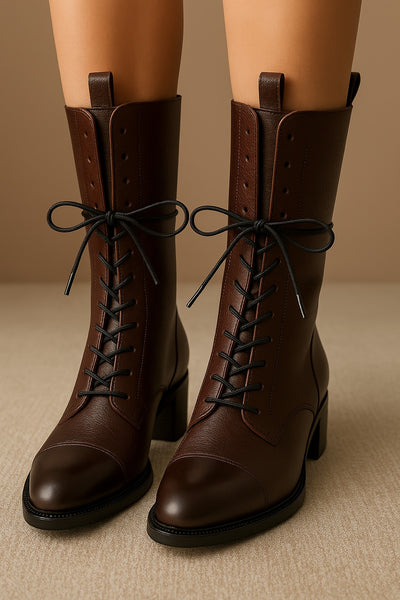 Rita | Ballerines plates en cuir