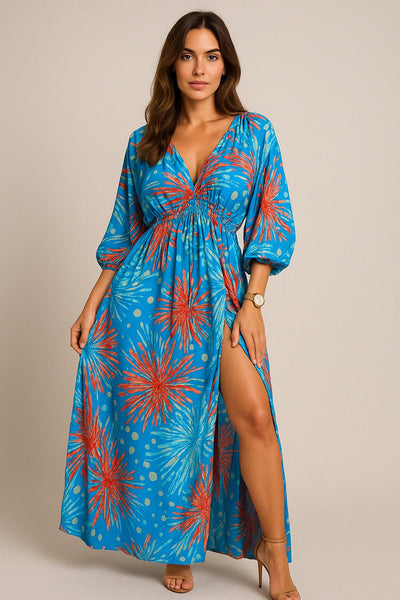 Robe Maxi Coastal Flow