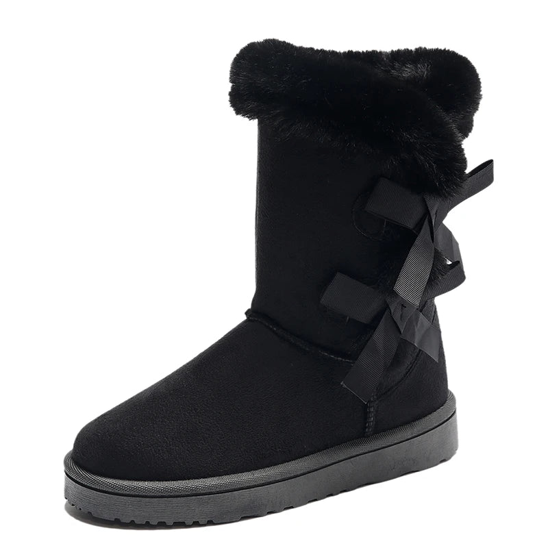 Bella | Suede Butterfly Boots