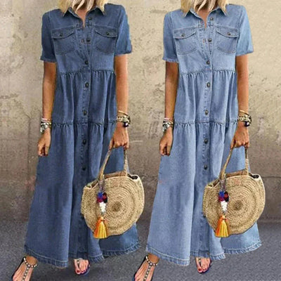 Sofia® | Robe en Denim Doux