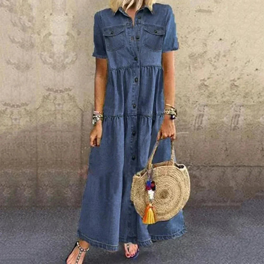 Sofia® | Robe en Denim Doux
