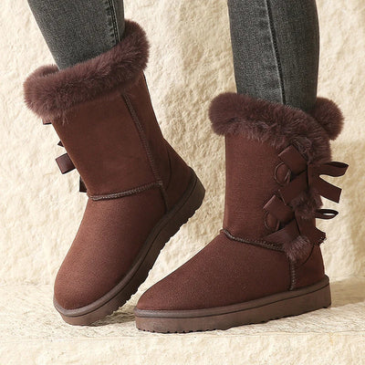 Bella | Suede Butterfly Boots