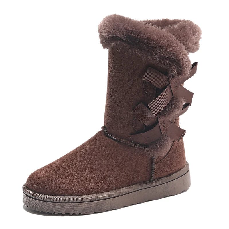 Bella | Suede Butterfly Boots