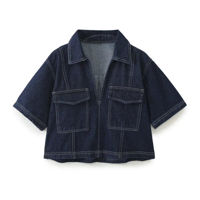 Sofia® | Ensemble en Jean à Col V