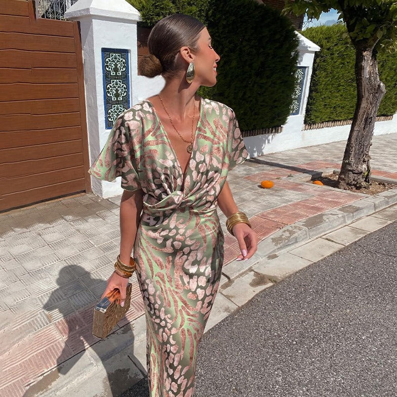 Cecily | Robe maxi en velours luxueux