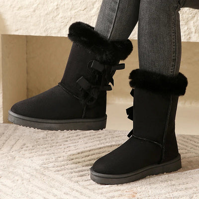 Bella | Suede Butterfly Boots