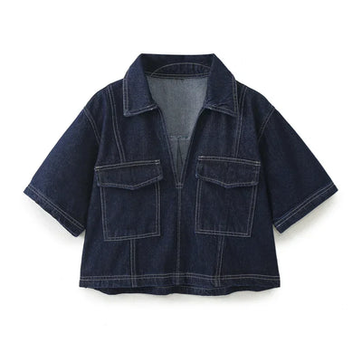 Sofia® | Ensemble en Jean à Col V