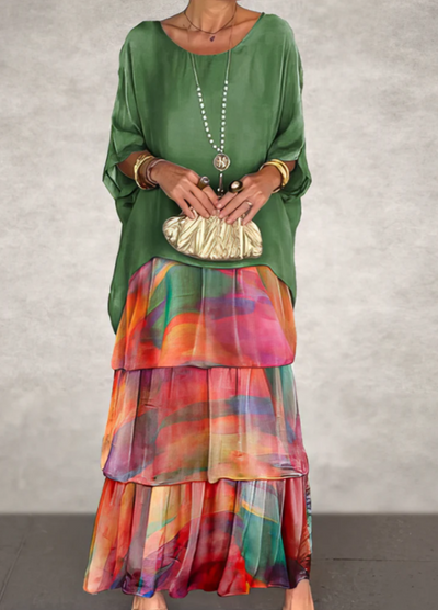 Caroline | Robe Maxi Élégante