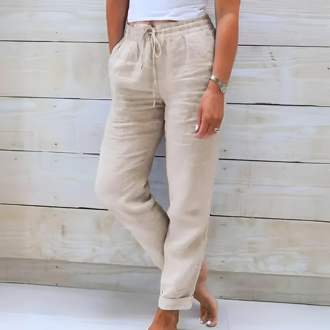 Susan | Pantalons Légers Élastiques