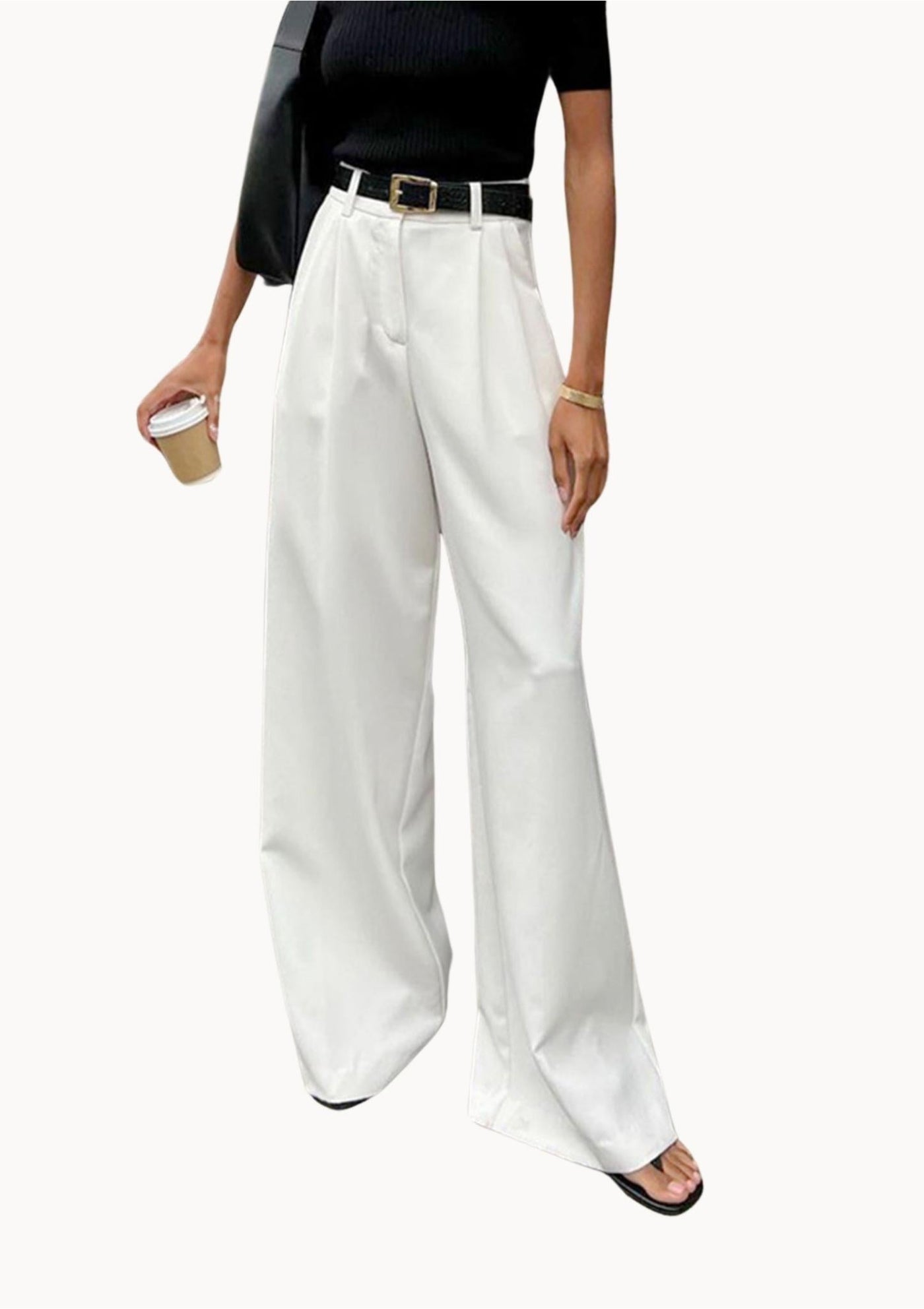 Theodora | Pantalon à Jambes Larges