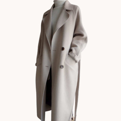 Nicky | Manteau Trench en Cachemire