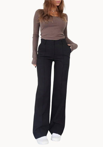 Lena | Pantalon Large Décontracté