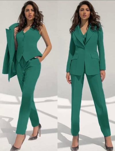 Faye | 3-Piece Premium Blazer Suit