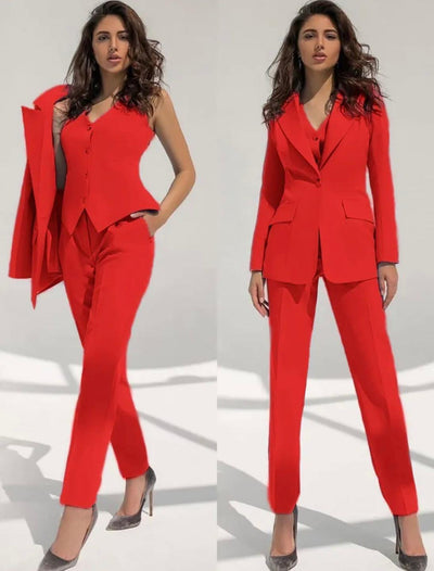 Faye | 3-Piece Premium Blazer Suit