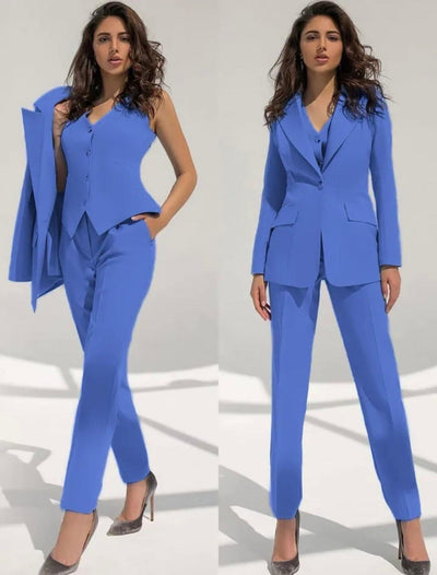 Faye | 3-Piece Premium Blazer Suit