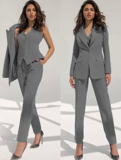 Faye | 3-Piece Premium Blazer Suit