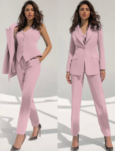 Faye | 3-Piece Premium Blazer Suit