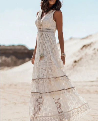 Nina | Robe Bohémienne de Luxe