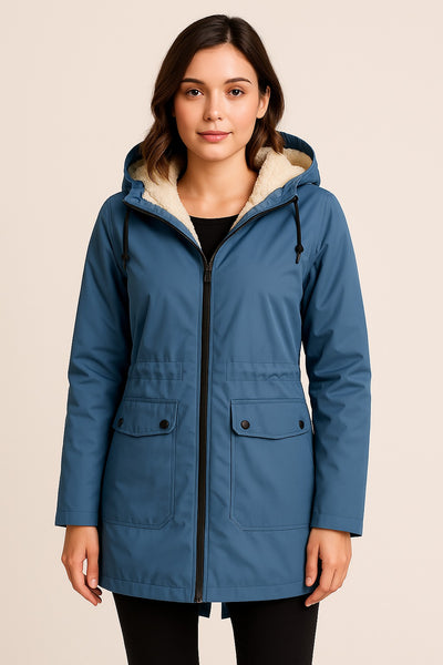 Diane | Coat Fluffy Fur Lining