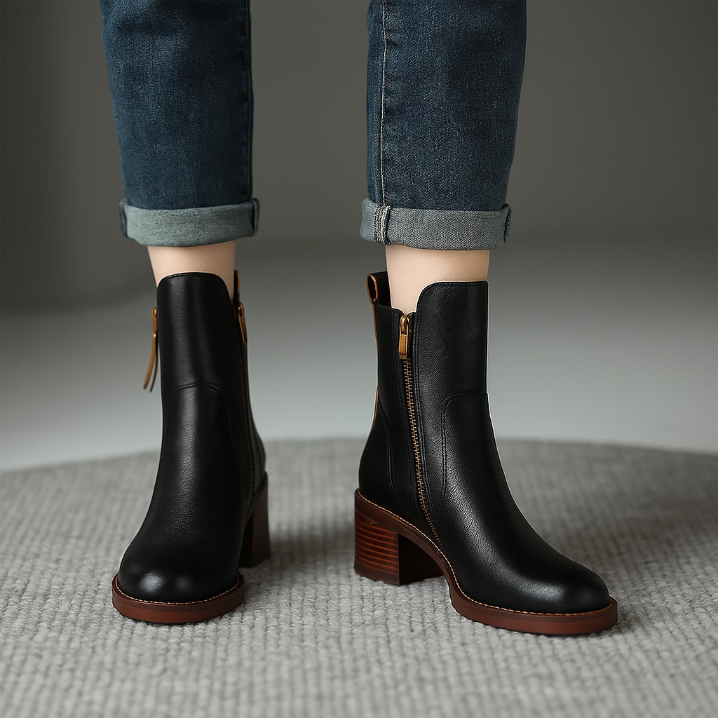 Mary-Jane | Escarpins en cuir