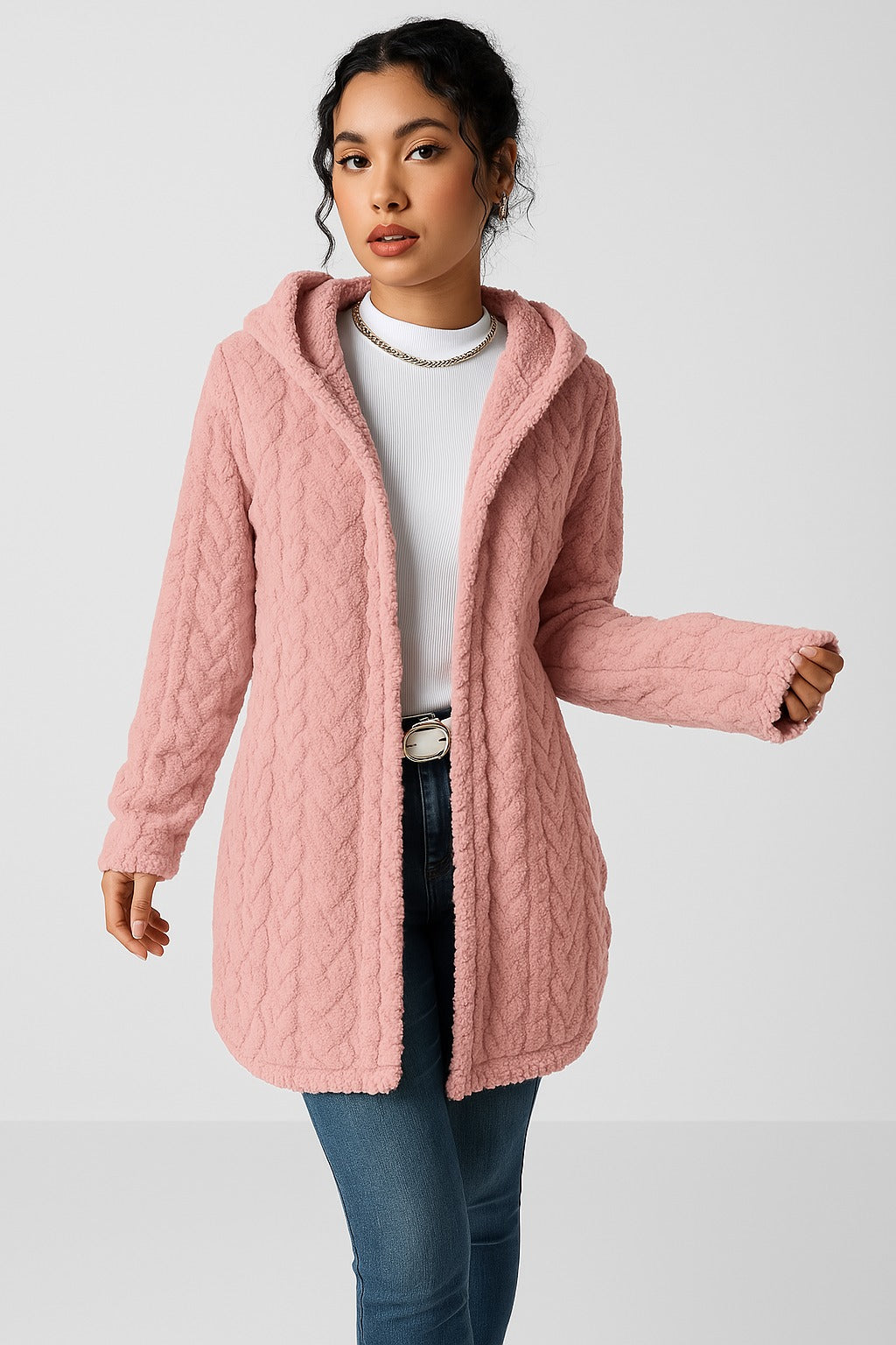 Josiane | Cardigan Fourrure